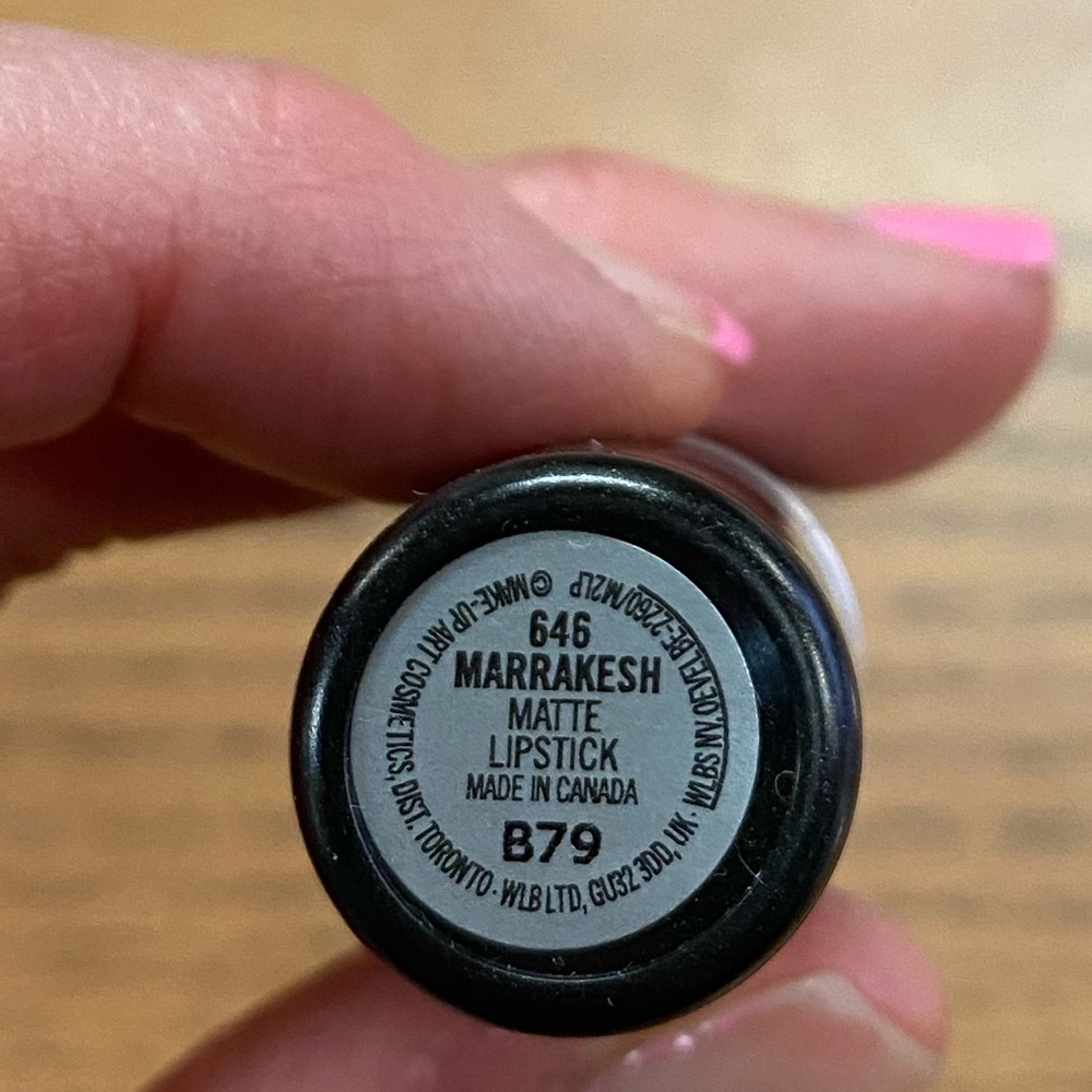 Mac Marrakesh Matte Lipstick NEW